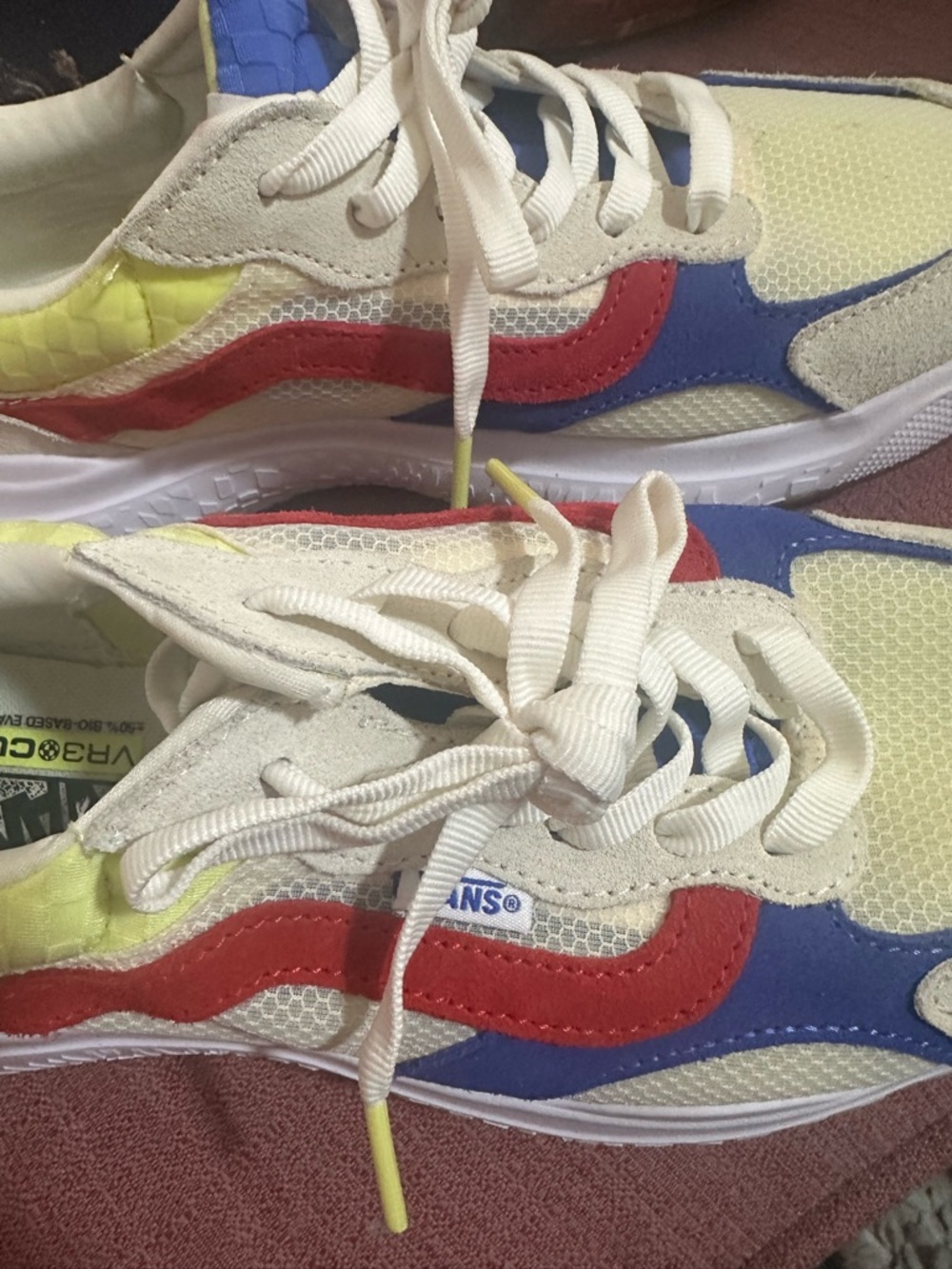 Vans  Multi-Color VR3 Cush Running Shoes•NWOT - Picture 3 of 11